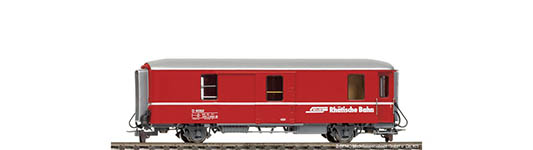 074-3236112 - H0m - Packwagen D 4062 rot, RhB, Ep. IV - V